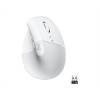 Lift Vertical Ergonomic Mouse for Business, White/Grey