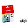  Black Inkjet Cartridge (BCI-15BK) Twin Pack