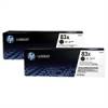  Twin Pack Black Laser Toner (83A)