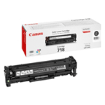  Black 2-Packs Laser Toner (718)
