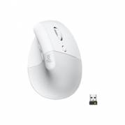 Lift Vertical Ergonomic Mouse for Business, White/Grey