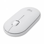 Pebble Mouse 2 M350s Wireless, Tonal White