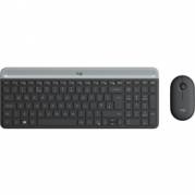MK470 Slim Wireless Desktop Set, Graphite (Nordic)