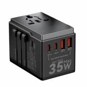  Travel Adapter 35W GaN 3xUSB-C + 2xUSB-A
