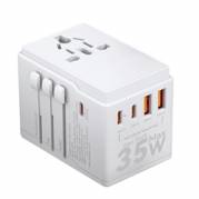  Travel Adapter 35W GaN 3xUSB-C + 2xUSB-A
