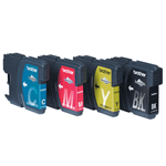  Value Pack BK/C/M/Y HY Ink (LC1100HYVALBPDR)