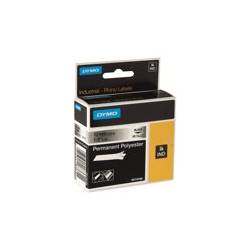  Rhino / 24mm / Black Text / Transparent Tape