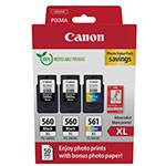  Value Pack + Paper (2 x PG-560XL/CL-561XL)