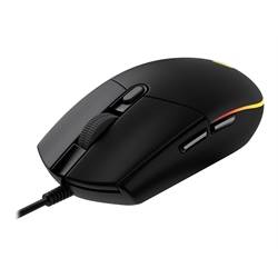 G203 LIGHTSYNC Gaming Mouse, Black