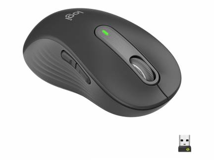 Logitech Signature M650 L Wireless Mouse Left, Graphite
