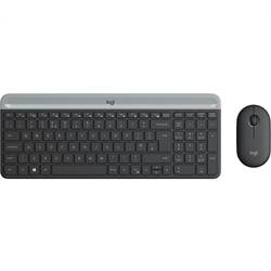 MK470 Slim Wireless Desktop Set, Graphite (Nordic)