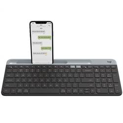 K580 Slim Multi-Device Wireless Keyboard, Graphite (Nordic)