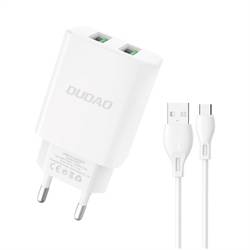  Power Adapter 12W 2xUSB-A + Cable