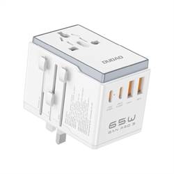  Travel Adapter 65W GaN 2xUSB-C + 2xUSB-A