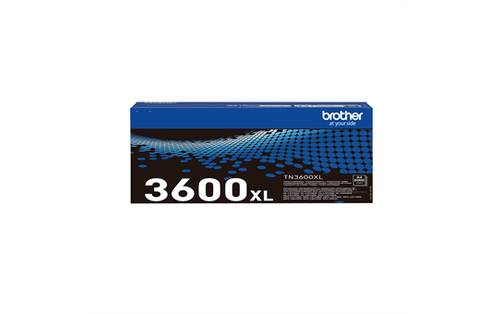 Brother TN3600XL toner sort 6.000 ark