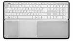 Tastatur&nbsp;Jobmate&nbsp;slim silver ergonomisk&nbsp;t/Jobmate&nbsp;Touch 