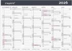 Kontor-bordkalender Moderne A5 2026 26058100 