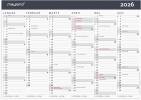 Kontorkalender Moderne A4 2026  