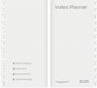 Index Planner månedskalender REFILL + tlf.reg. 2026