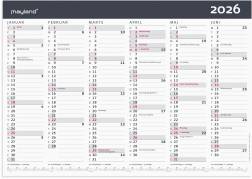 Kontorkalender Moderne A3 2026 26063100 