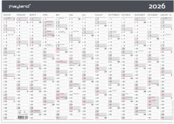 Kontorkalender Moderne A3 1x13 mdr. 2026 