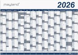 Kæmpekalender 1x13 mdr. PP-pla st rør 2026 