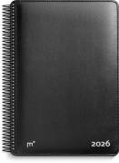 Diplomat ugekalender m/spiral sort kunstskind 2026 