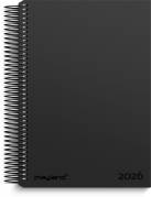 A5 dagkalender job/privat sort kunstskind 2026 Mayland