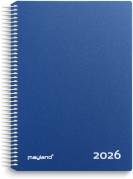 Timekalender blå PP-plast 2026  