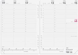 System A5 ugekalender højformat REFILL 2026