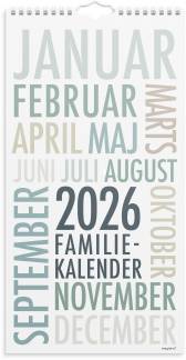 Familiekalender TrendArt 2026