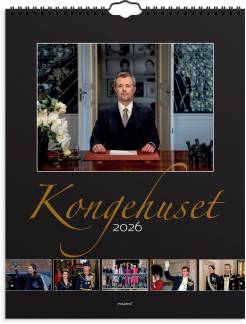 Vægkalender Kongehuset 2026