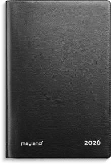 Mini Planner ugekalender sort vinyl 2026