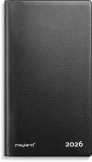 Index Planner månedskalender sort vinyl 2026  26090000 