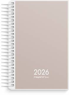 Basic mini dagkalender PP-plast 2026