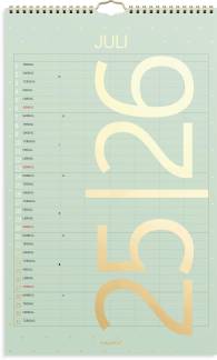 Studie Familiekalender Color 2025/2026