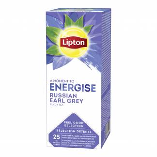 Te Lipton Russian Earl Grey 25breve/pak (enkelt pakke)