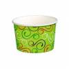 Isb&aelig;ger 150/195 ml 5 oz &Oslash;86x50 mm Pap Green twiddle