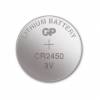 Batteri GP Lithium CR2450 1 stk/pk