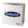 Serviet BulkySoft 33x33cm 2-lag Hvid, 20pk/100stk. 