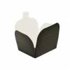 Takeaway &aelig;ske 1000 ml 100x165x58 mm PE-Belagt Mat sort 300 stk