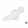 Toiletpapir Techline 3-lag &Oslash;12,3cm L30m x B9.6cm Nyfiber. Hvid