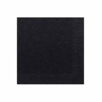 Serviet 33x33 cm 2-lag Sort