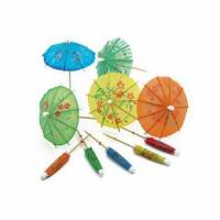 Parasol 80 mm Assorterede farver