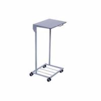 Affaldsstativ 100 ltr med L&aring;g S&oslash;lvfarvet