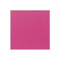 Serviet Duni 24x24cm 3-lag Fuchsia