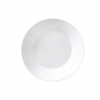 Tallerken Dyb med fane Superwhite &Oslash;28 cm Porcel&aelig;n Hvid