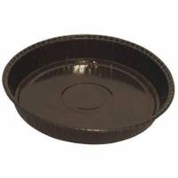 Kageform &oslash;147/157x24 mm pap med PET brun