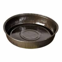 Kageform &oslash;170/181x35 mm pap med PET sort