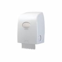 Dispenser h&aring;ndkl&aelig;derulle Kimberly Clark Aquarius plast Hvid